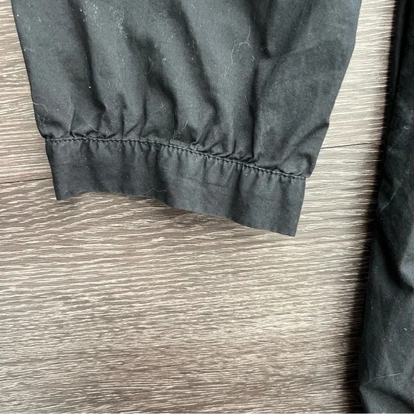 Nation LTD Los Angeles Chic Black Long-Sleeve Dress 100% Pima Cotton - Picture 4 of 8